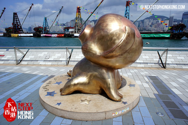 Lovely McDull on Avenue of Stars Lovely McDull on Avenue of Stars