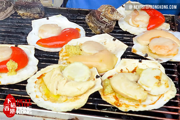 Tai O Street Food-BBQ Oyster Tai O Street Food-BBQ Oyster