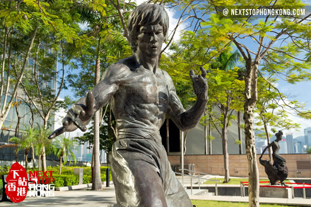 Bruce Lee Statue on Garden of Stars Bruce Lee Statue on Garden of Stars