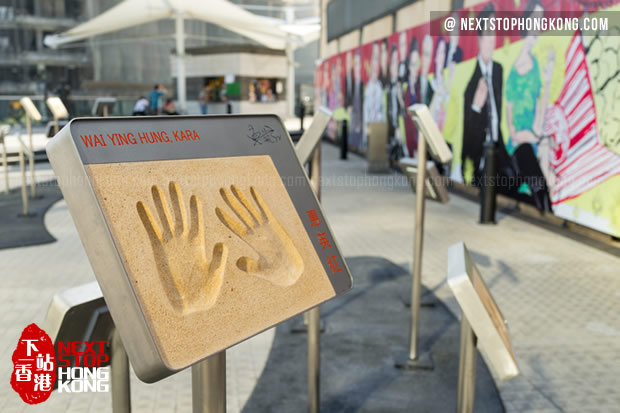 Handprint of Wai Ying Hung on Garden of Stars Handprint of Wai Ying Hung on Garden of Stars