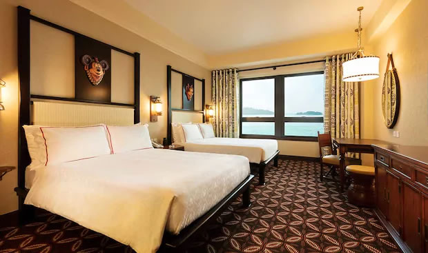 Sea View Room in Disney Explorers Lodge Sea View Room in Disney Explorers Lodge