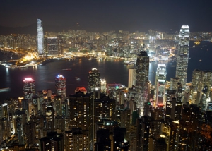 Hong Kong Night View from the Peak
