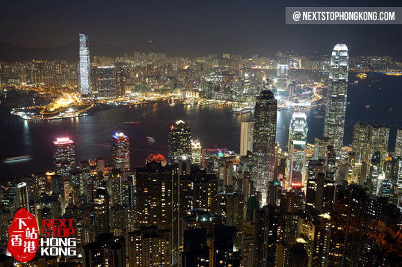 Hong Kong Night View from the Peak