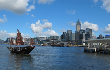 Hong Kong Victoria Harbour Day Views