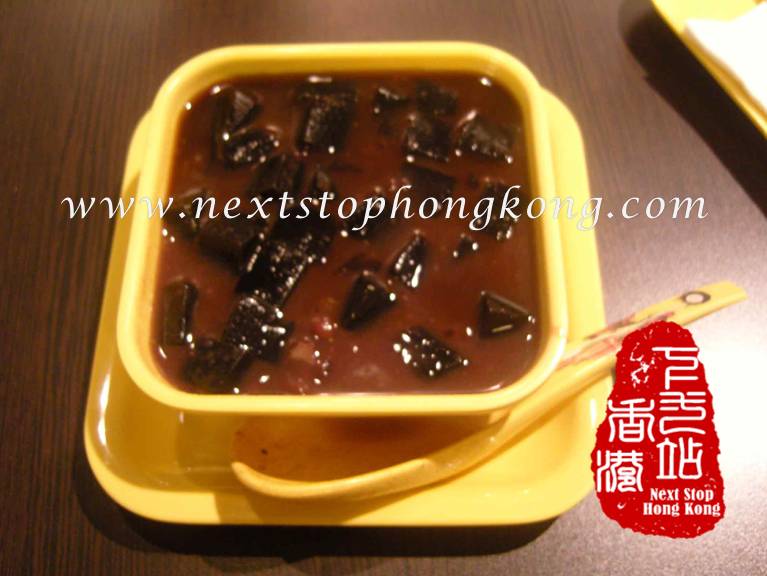 紅豆沙配涼粉