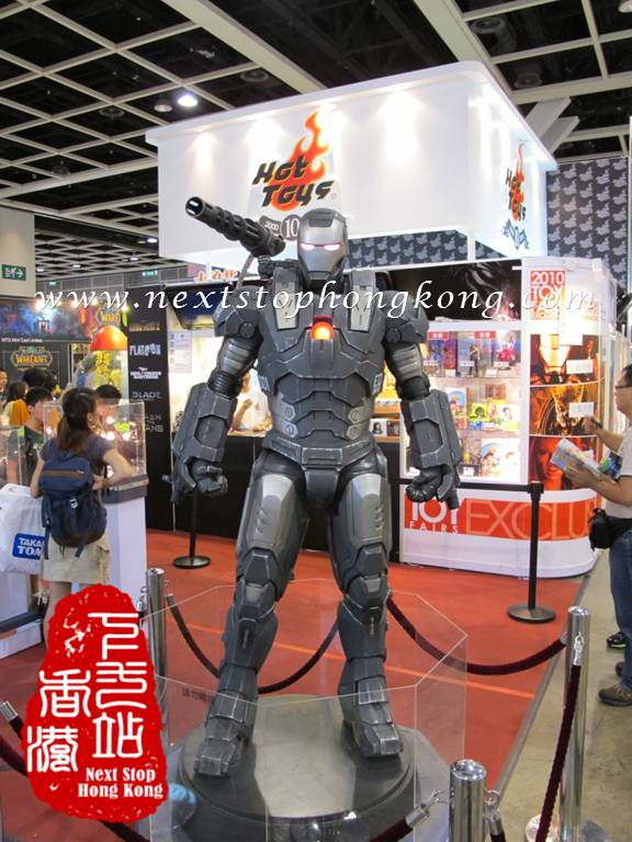 香港動漫電玩節上的鋼鐵俠