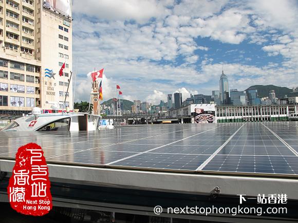 Turanor PlanetSolar 上的太陽能集能板