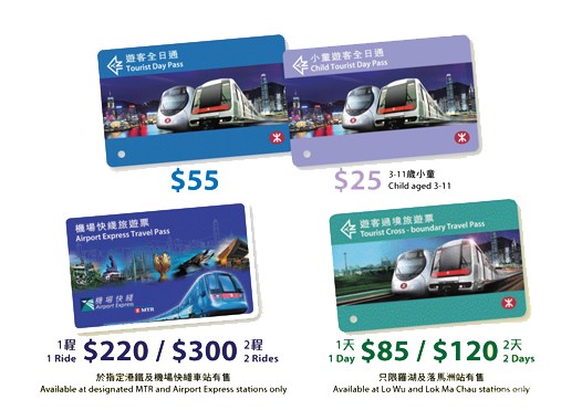 港鐵旅遊套票 港鐵旅遊套票