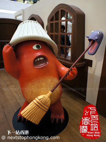香港時代廣場的怪獸大學展覽