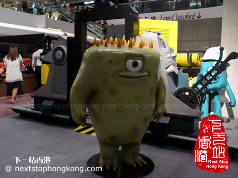 香港時代廣場的怪獸大學展覽