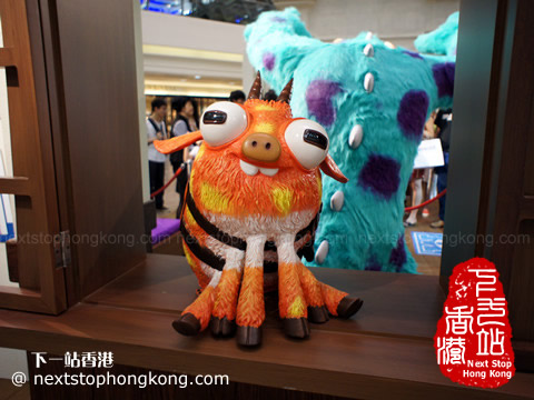 香港時代廣場的怪獸大學展覽