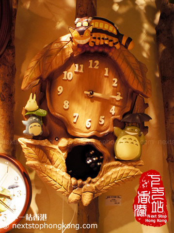 Donguri Republic精品專門店的龍貓掛鐘 Donguri Republic精品專門店的龍貓掛鐘