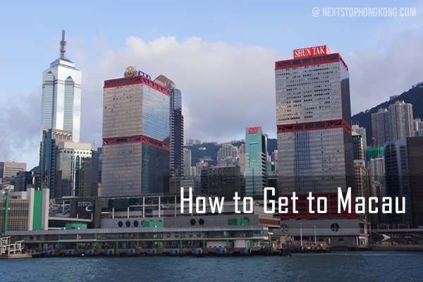 How to Travel Between Hong Kong and Macau: Speed Ferry vs HZMB ...