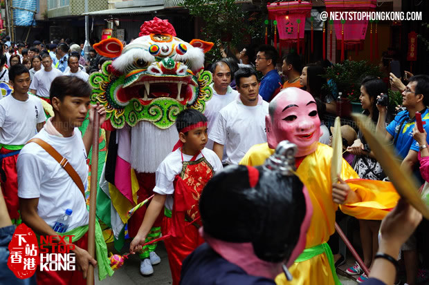 Bun Festival Lion Dance