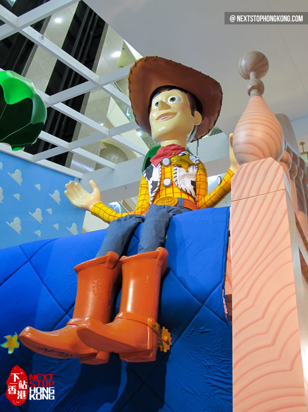 Huge Woody on Andy's Bed