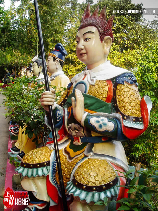 萬佛寺的十八羅漢