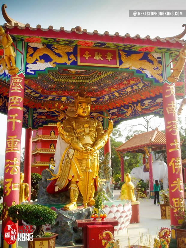 萬佛寺四亭之一——韋陀亭