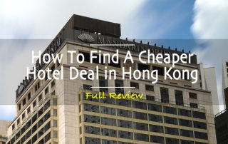 How to Find A Cheap Hotel in Hong Kong